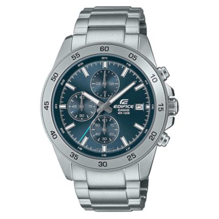 Casio Edifice Silver Stainless Steel Bracelet Chronograph EFR-526D-2AVUEF