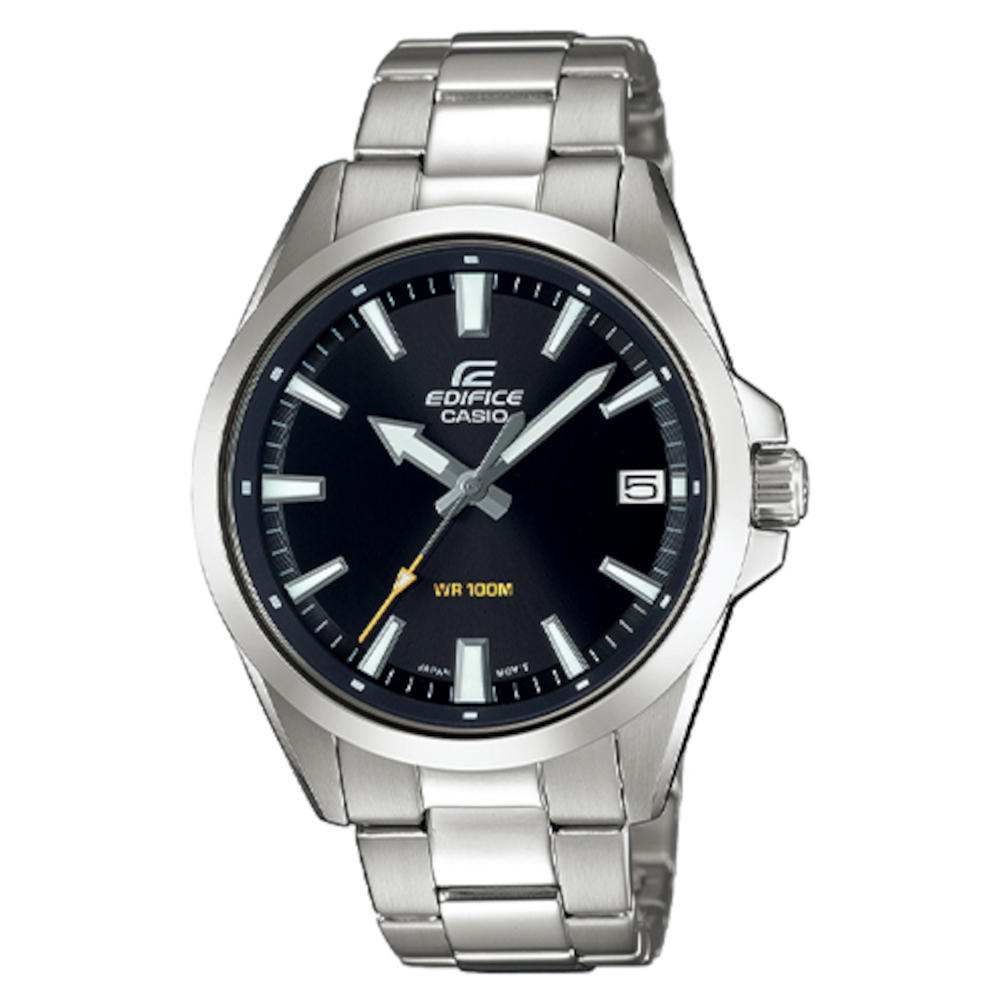 Casio Edifice Silver Stainless Steel Bracelet EFV-100D-1AVUEF Casio Edifice Silver Stainless Steel Bracelet EFV-100D-1AVUEF