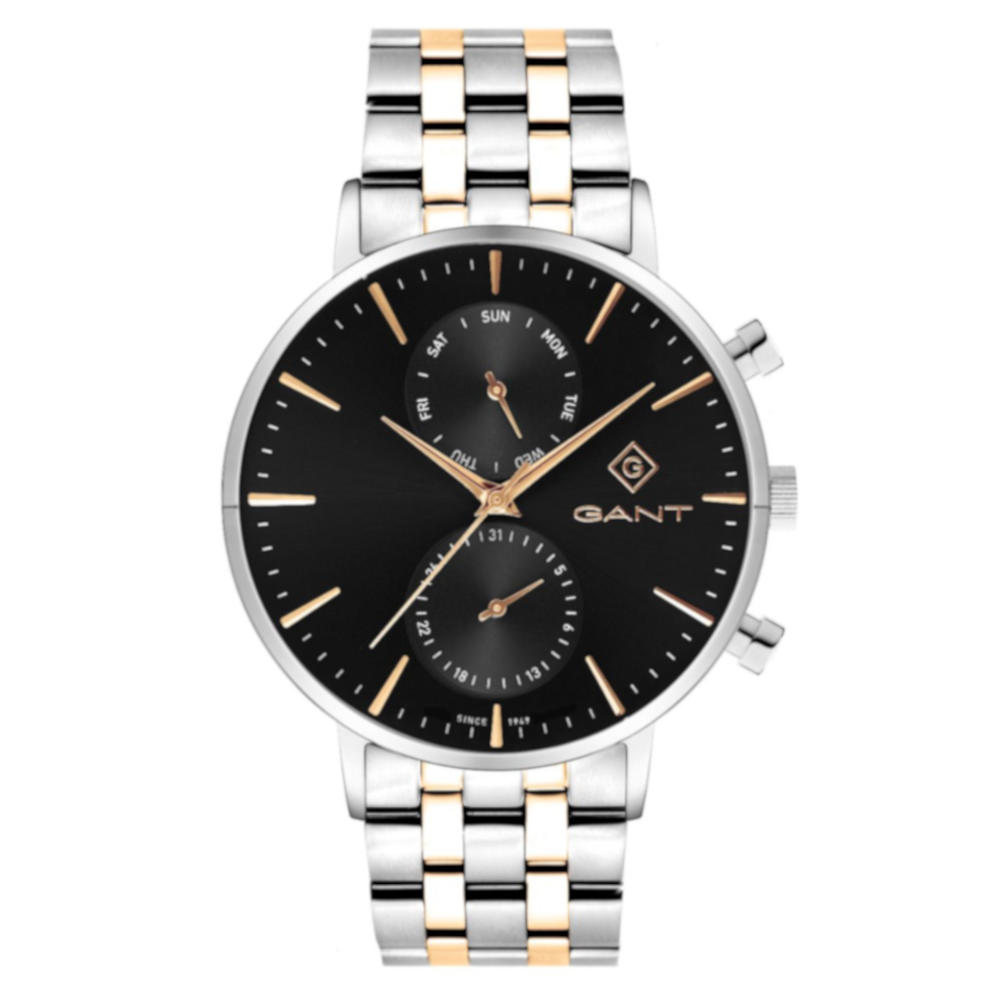 Gant Park Hill Day-Date II Two Tone Stainless Steel Bracelet G121015 Gant Park Hill Day-Date II Two Tone Stainless Steel Bracelet G121015