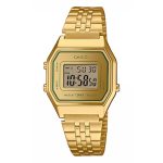 Casio Vintage Gold Stainless Steel Bracelet LA-680WEGV-9AEF