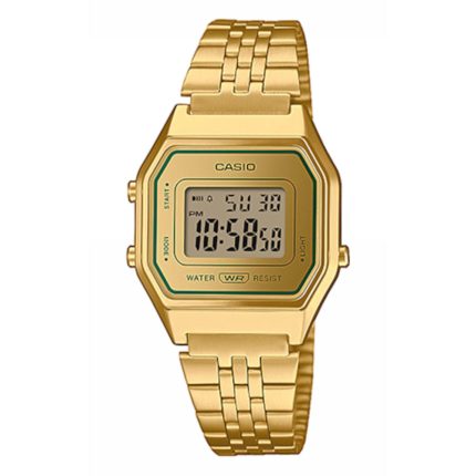 Casio Vintage Gold Stainless Steel Bracelet LA-680WEGV-9AEF
