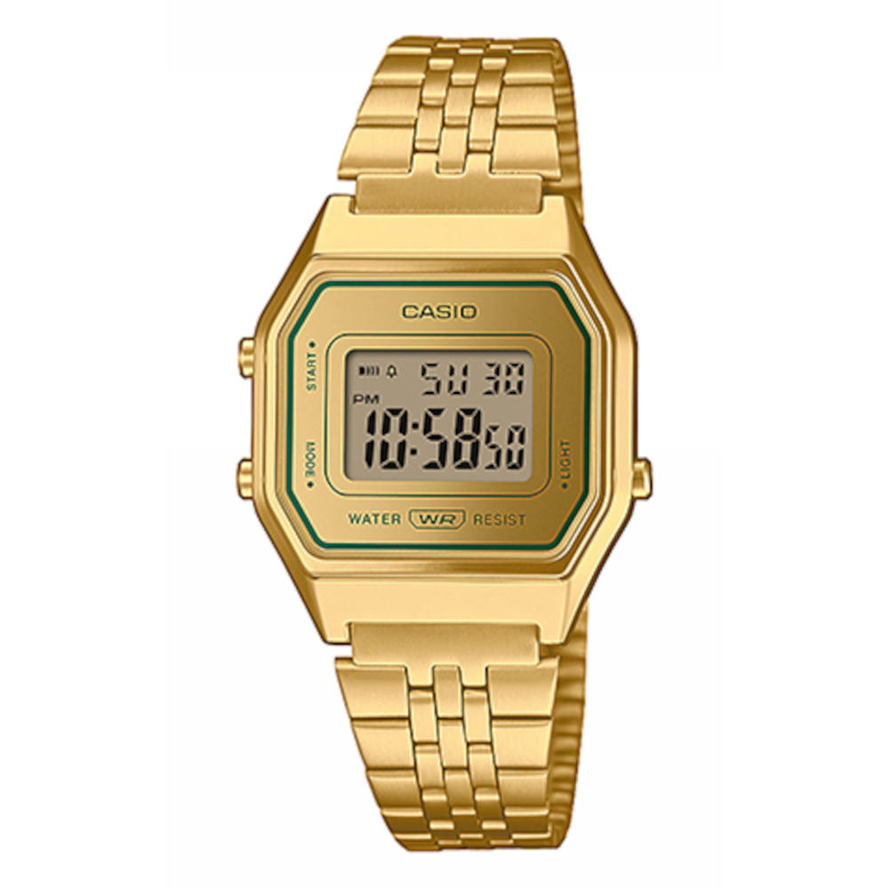 Casio Vintage Gold Stainless Steel Bracelet LA-680WEGV-9AEF Casio Vintage Gold Stainless Steel Bracelet LA-680WEGV-9AEF