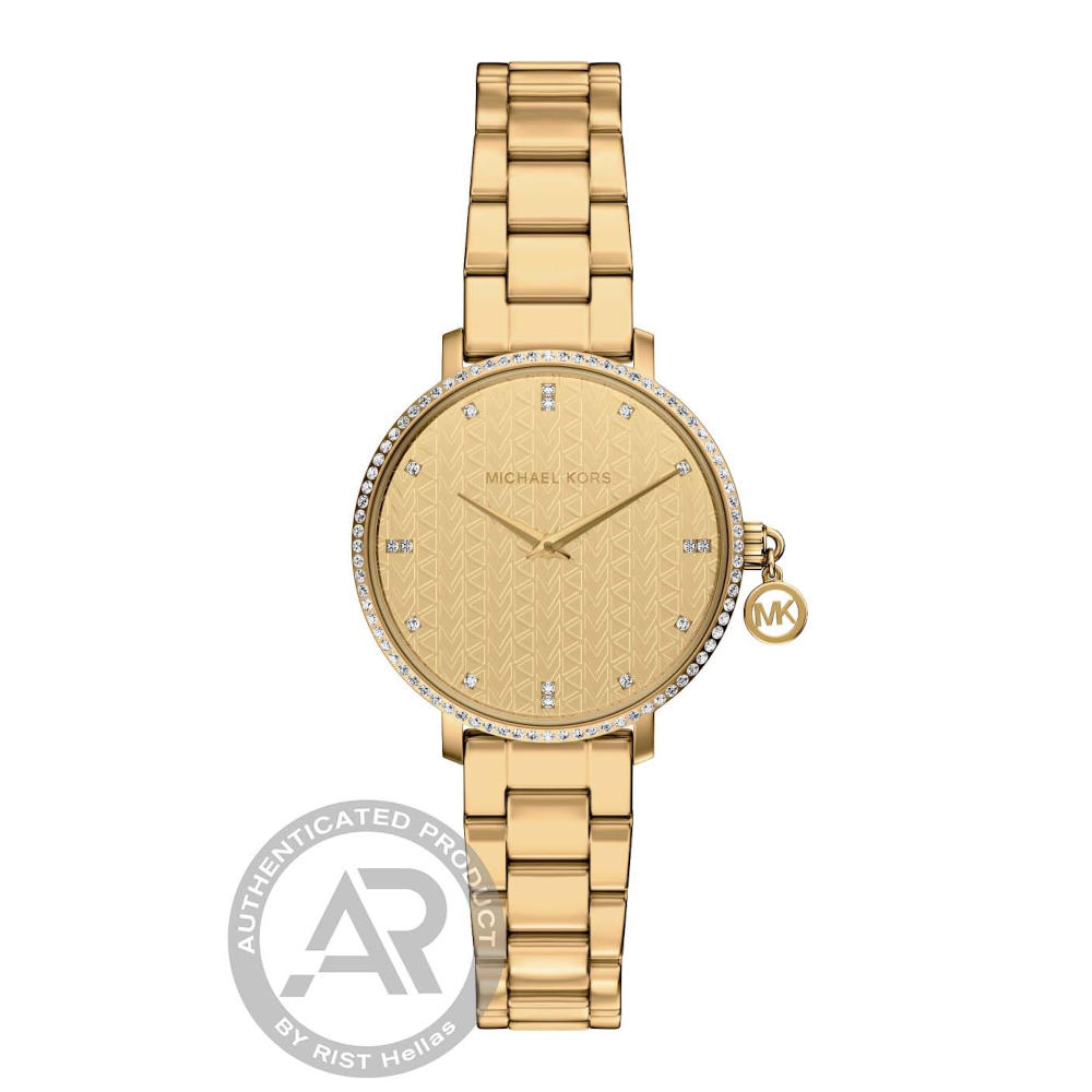 Michael Kors Pyper Crystals Gold Stainless Steel Bracelet MK7572 Michael Kors Pyper Crystals Gold Stainless Steel Bracelet MK7572