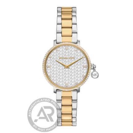 Michael Kors Pyper Crystals Two Tone Stainless Steel Bracelet MK7574