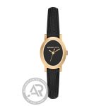 Michael Kors Maude Black Leather Strap MK7585