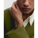 PDPAOLA ΒΡΑΧΙΟΛΙ ESSENTIALS AIR BANGLE ΑΠΟ ΚΙΤΡΙΝΟ ΕΠΙΧΡΥΣΩΜΕΝΟ ΑΣΗΜΙ PU01-999-M