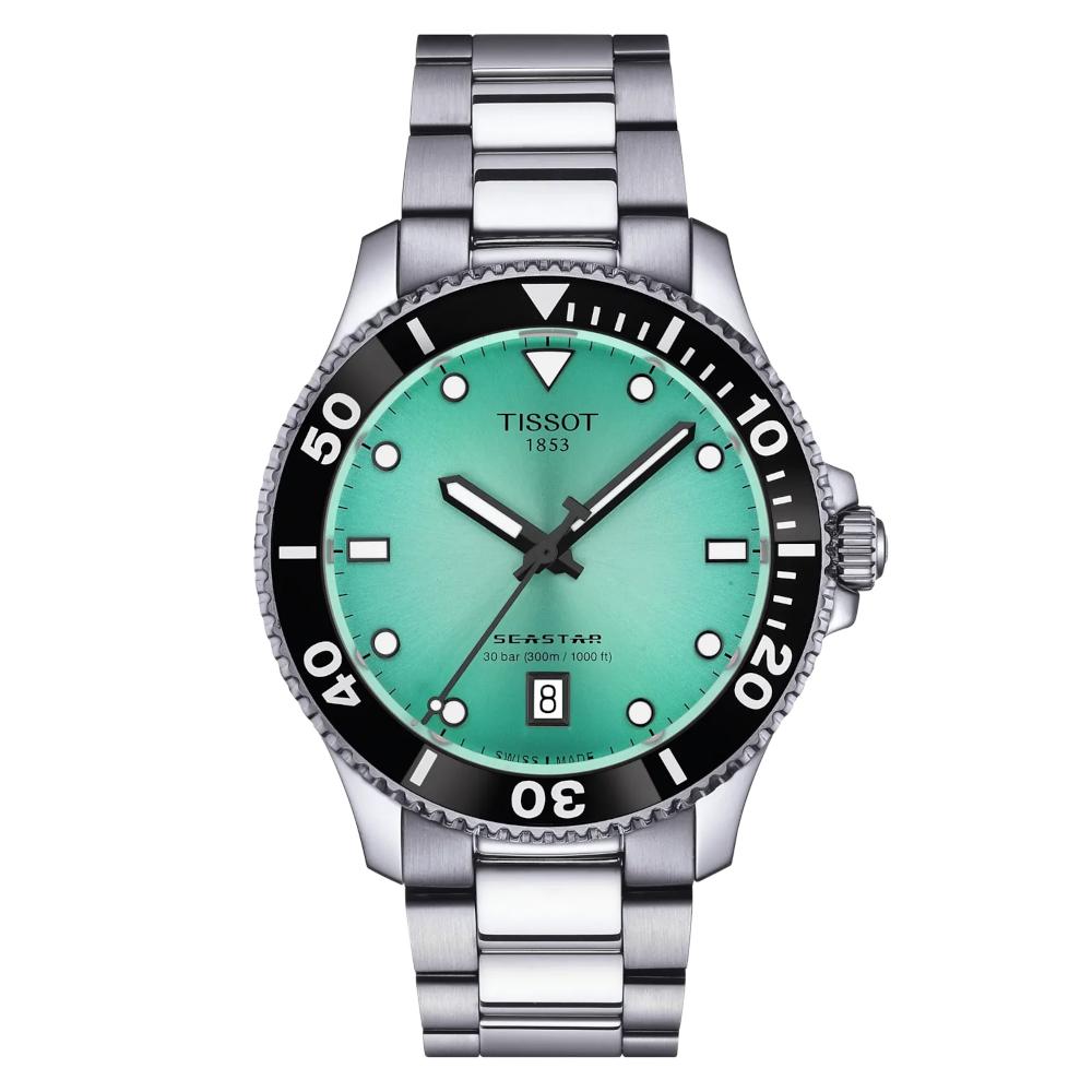 Tissot T-Sport Seastar 1000 Silver Stainless Steel Bracelet T1204101109100 Tissot T-Sport Seastar 1000 Silver Stainless Steel Bracelet T1204101109100
