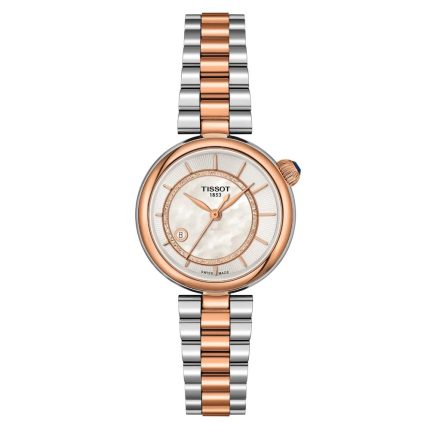 Tissot T-Lady Desir Powermatic 80 Two Tone Stainless Steel Bracelet T1522072211100