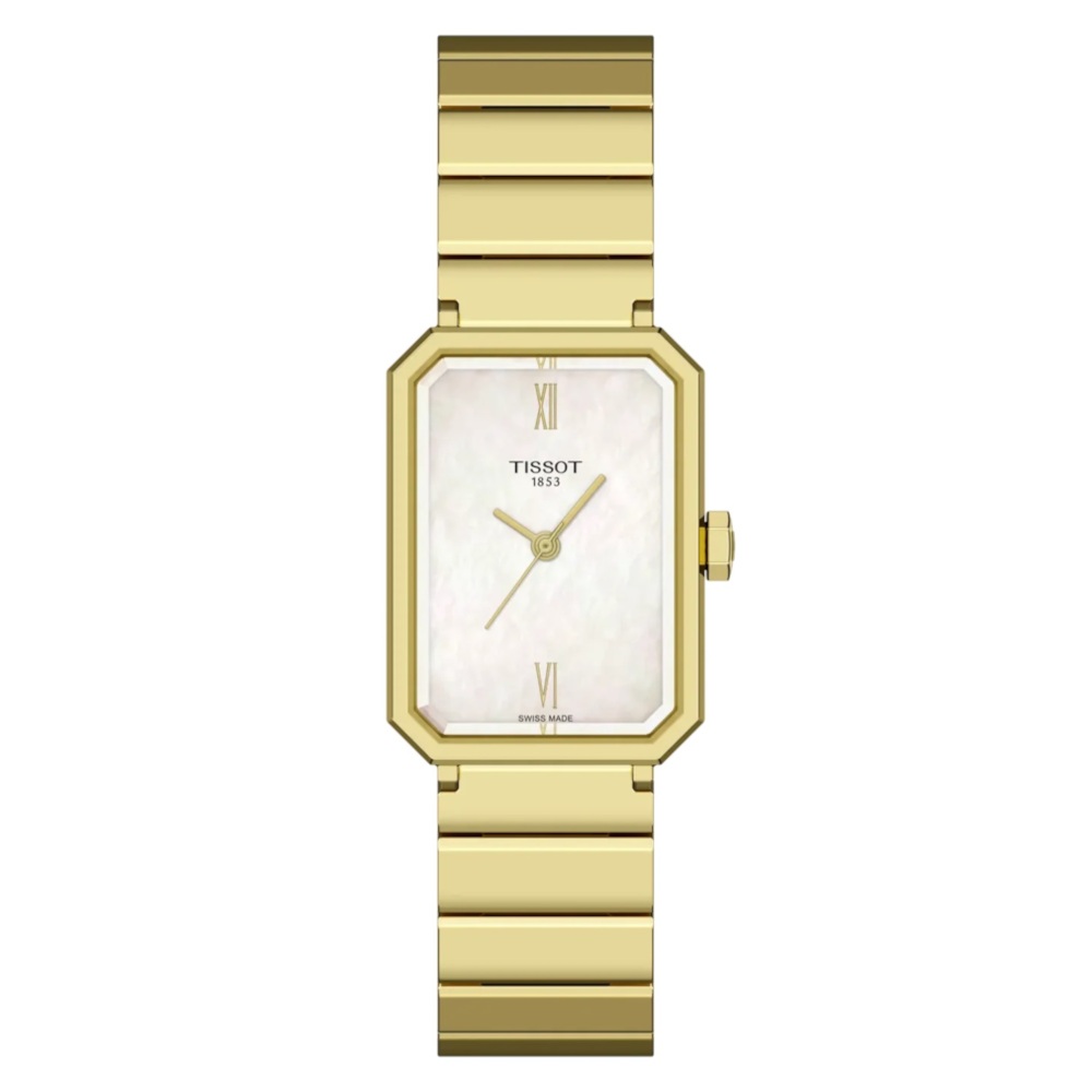 Tissot SRV Gold Stainless Steel Bracelet T1601103311300 Tissot SRV Gold Stainless Steel Bracelet T1601103311300