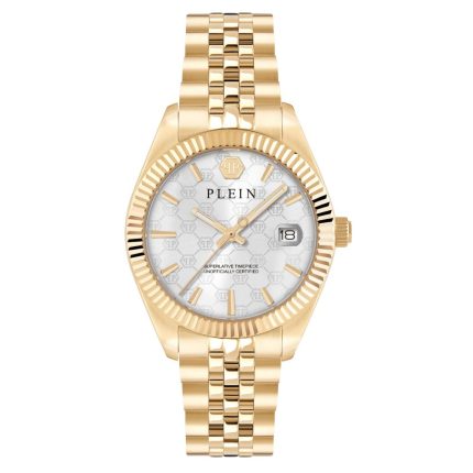 Philipp Plein Date Superlative Gold Stainless Steel Bracelet PWYFA1026
