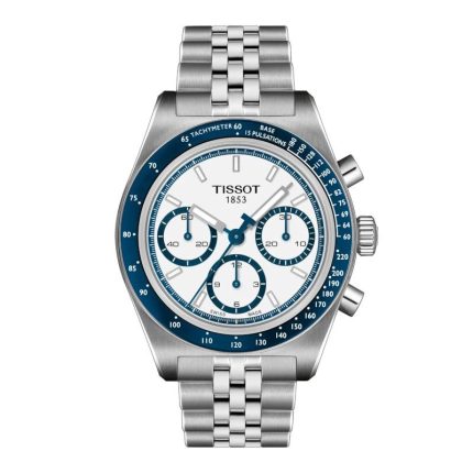Tissot T-Sport PR516 Poermatic Silver Stainless Steel Bracelet Chronograph T1494621101100