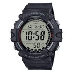 Casio Collection Digital Black Rubber Strap AE-1500WH-1AVEF