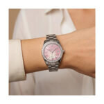 Gregio Perlee Crystals Silver Stainless Steel Bracelet GR660011