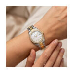 Gregio Perlee Crystals Two Tone Stainless Steel Bracelet GR660040
