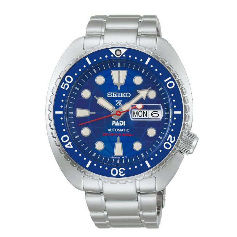 Seiko Prospex PADI Diver's Automatic Limited Edition Silver Stainless Steel Bracelet HBB002K1J