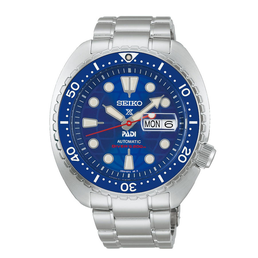 Seiko Prospex PADI Diver's Automatic Limited Edition Silver Stainless Steel Bracelet HBB002K1J