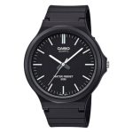 Casio Collection Black Rubber Strap MW-240-1EVEF