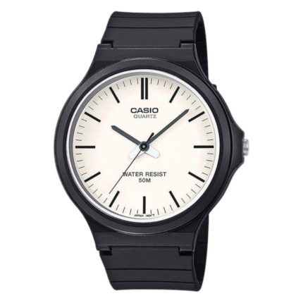 Casio Collection Black Rubber Strap MW-240-7EVEF