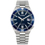 Citizen Tsuyosa Automatic Silver Stainless Steel Bracelet NJ0230-59L