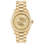 Philipp Plein Queen Supreme Crystals Gold Stainless Steel Bracelet PW7FA0526