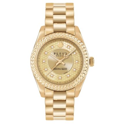 Philipp Plein Queen Supreme Crystals Gold Stainless Steel Bracelet PW7FA0526