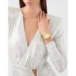 Philipp Plein Deluxe Crystals Gold Stainless Steel Bracelet PWVGA0426
