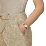 Tissot T-Lady Desir Diamonds Two Tone Stainless Steel Bracelet T1520102211600