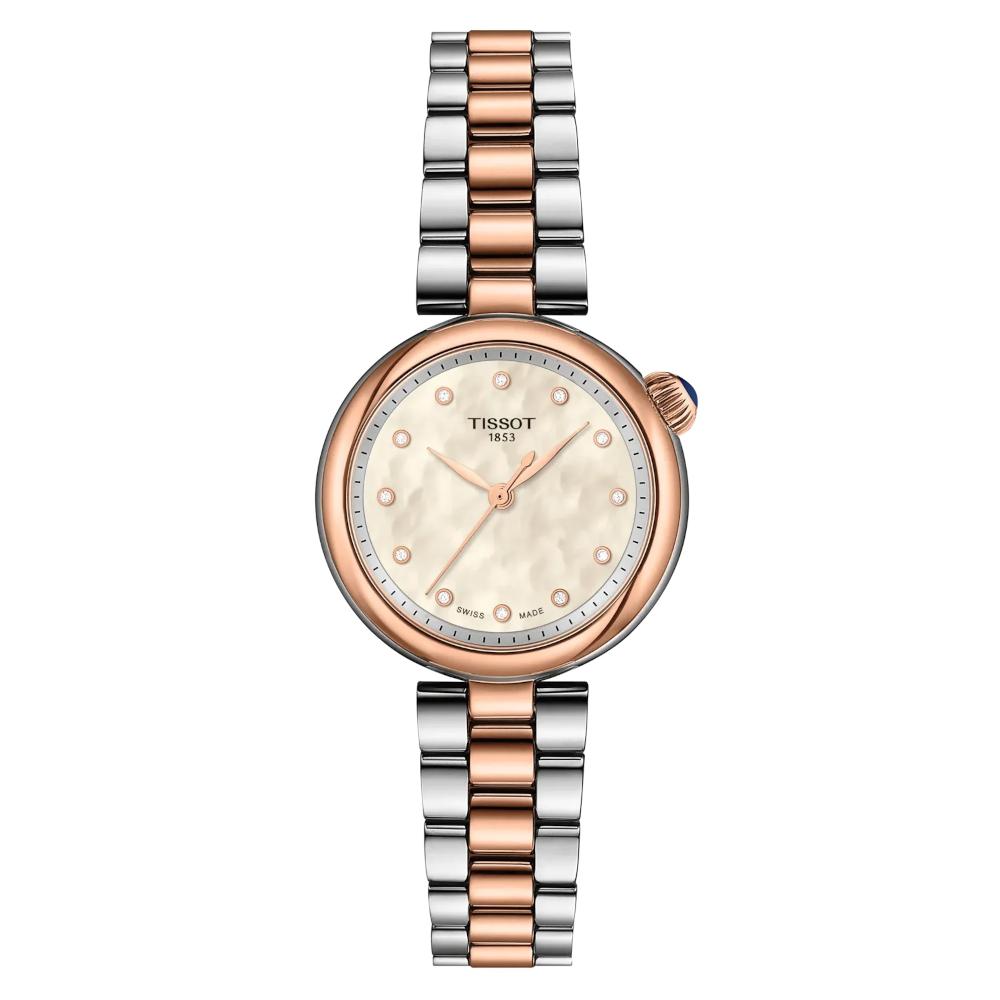 Tissot T-Lady Desir Diamonds Two Tone Stainless Steel Bracelet T1520102211601 Tissot T-Lady Desir Diamonds Two Tone Stainless Steel Bracelet T1520102211601
