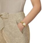 Tissot T-Lady Desir Gold Stainless Steel Bracelet T1520103311800