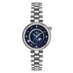 Tissot T-Lady Desir Diamonds Silver Stainless Steel Bracelet T1522231149600
