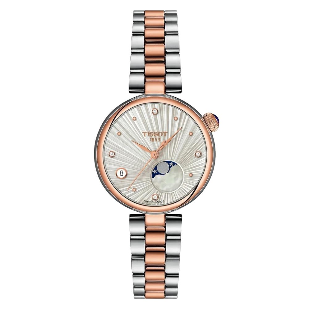 Tissot T-Lady Desir Diamonds Two Tone Stainless Steel Bracelet T1522232203600 Tissot T-Lady Desir Diamonds Two Tone Stainless Steel Bracelet T1522232203600