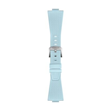 Tissot Official Light Blue Rubber Strap for PRX 40 mm T852050985