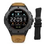 Timberland Trail Force S2 Smartwatch Brown Leather Strap Gift Set TDIGB00898X0