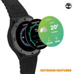 Timberland Trail Force S2 Smartwatch Brown Leather Strap Gift Set TDIGB00898X0