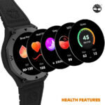 Timberland Trail Force S2 Smartwatch Brown Leather Strap Gift Set TDIGB00898X0