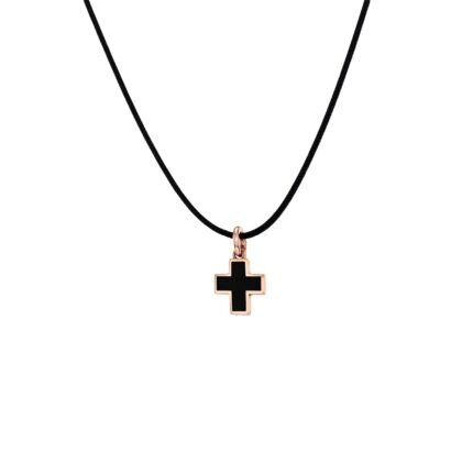 VERY GAVELLO SQUARE CROSS ΚΟΛΙΕ ΑΠΟ 9 ΚΑΡΑΤΙΑ ΡΟΖ ΧΡΥΣΟ VPCRG-XX-R1