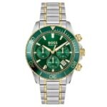 Boss Sealiner Two Tone Stainless Steel Bracelet Chronograph 1514325