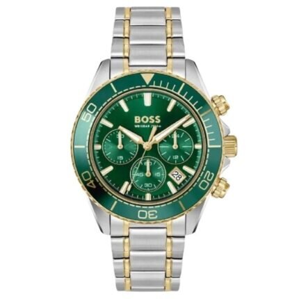 Boss Sealiner Two Tone Stainless Steel Bracelet Chronograph 1514325