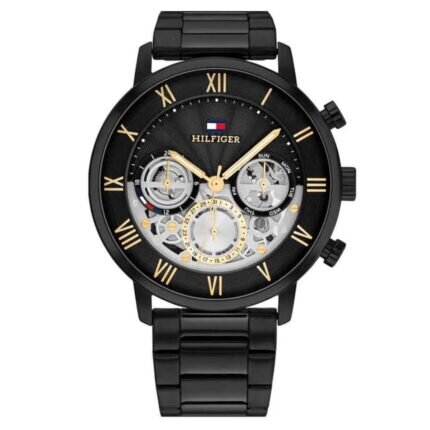 Tommy Hilfiger Legend Black Stainless Steel Bracelet 1710706
