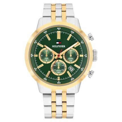 Tommy Hilfiger Kent Two Tone Stainless Steel Bracelet Chronograph 1710754
