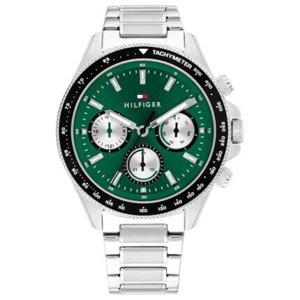 Tommy Hilfiger Clark Multifunction Silver Stainless Steel Bracelet 1792211