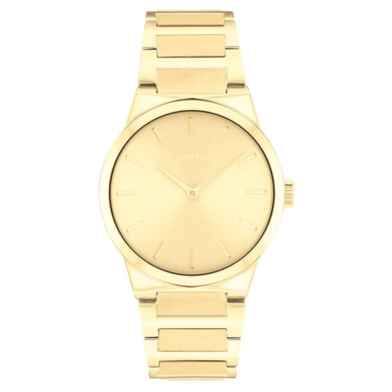 Calvin Klein Linear Elegance Gold Stainless Steel Bracelet 25100077