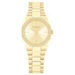 Calvin Klein Geometric Elegance Gold Stainless Steel Bracelet 25100142