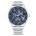 Calvin Klein Gauge Silver Stainless Steel Bracelet 25200562
