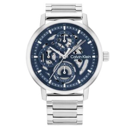 Calvin Klein Gauge Silver Stainless Steel Bracelet 25200562