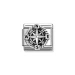NOMINATION COMPOSABLE CLASSIC LINK COMPASS IN STERLING SILVER 330114/01