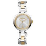 Dkny Open Link Two Tone Stainless Steel Bracelet DK1L162M0065