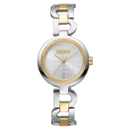 Dkny Open Link Two Tone Stainless Steel Bracelet DK1L162M0065