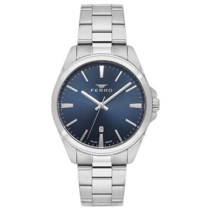 Ferro Silver Stainless Steel Bracelet F11551AWT-A3