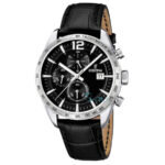 Festina Black Leather Strap Chronograph F16760/4
